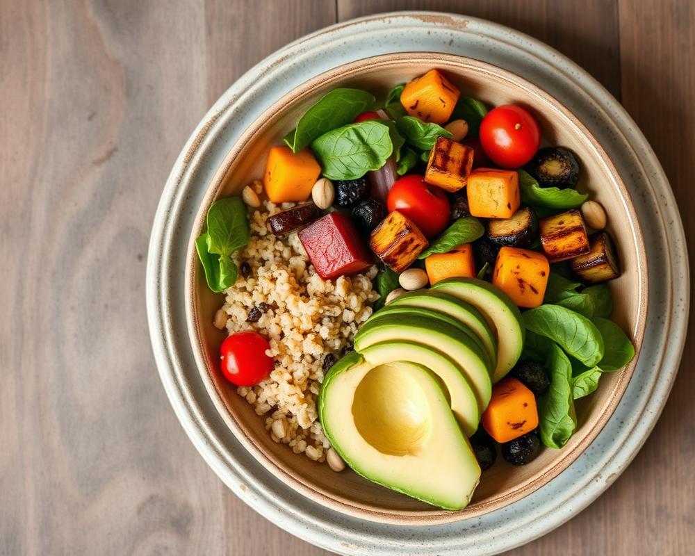 Harvest Quinoa Bowl with Roasted Squash & Avocado